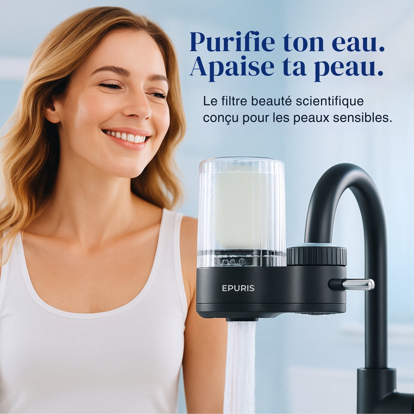 Epuris — apaise et rééquilibre ta peau, jour après jour.