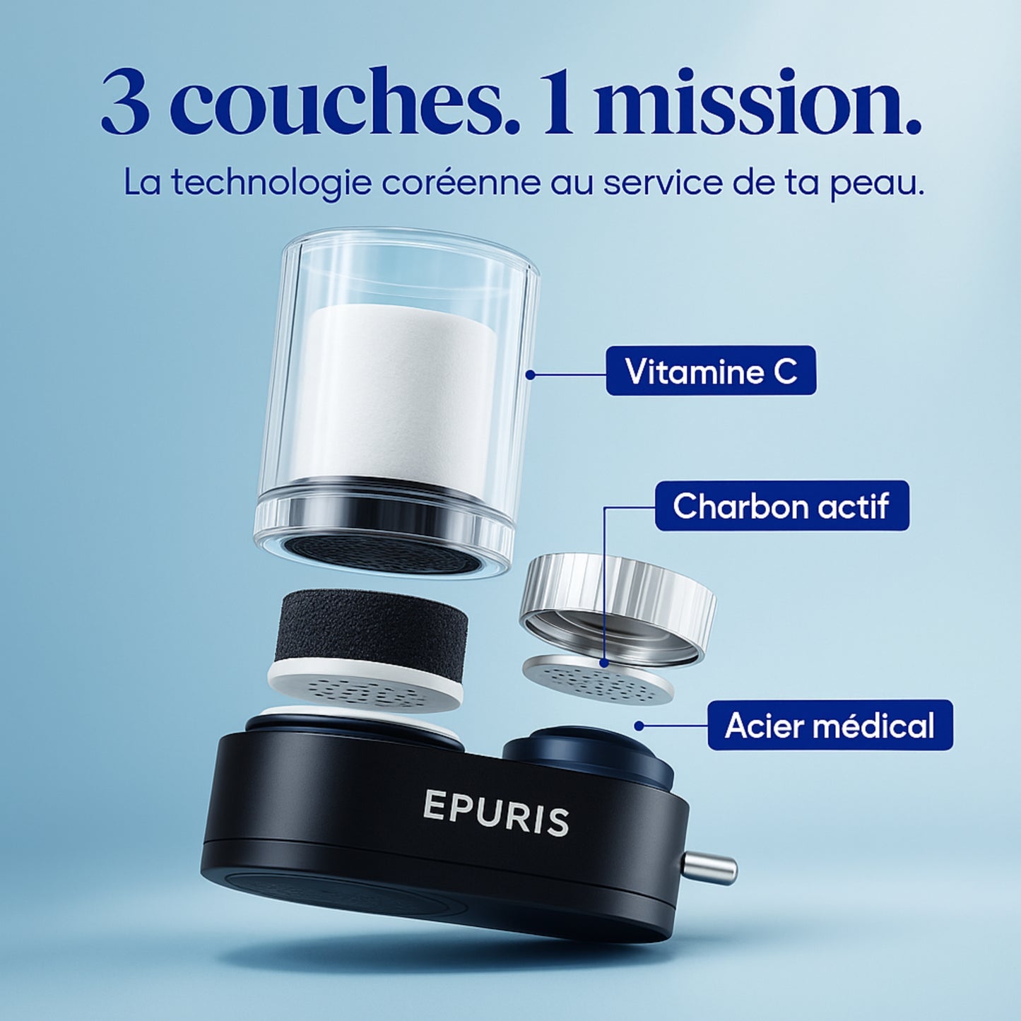 Epuris — apaise et rééquilibre ta peau, jour après jour.